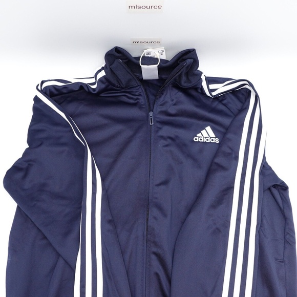 NEW adidas Primegreen Essentials 3-Stripes Tracksuit Size XL/XLarge Men's GK9658 - Picture 14 of 16